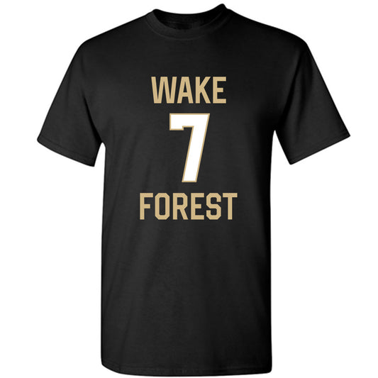 Wake Forest - NCAA Women's Basketball : Savannah Metcalfe - Sports Shersey T-Shirt-0