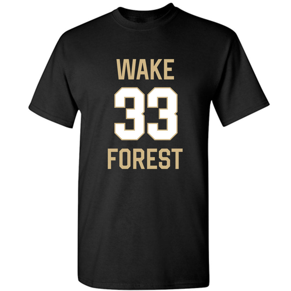 Wake Forest - NCAA Men's Basketball : Dimitrije Kovacevic - Sports Shersey T-Shirt-0