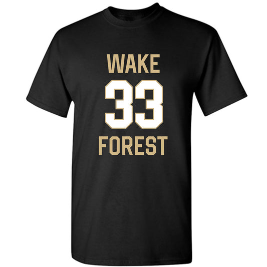 Wake Forest - NCAA Men's Basketball : Dimitrije Kovacevic - Sports Shersey T-Shirt-0