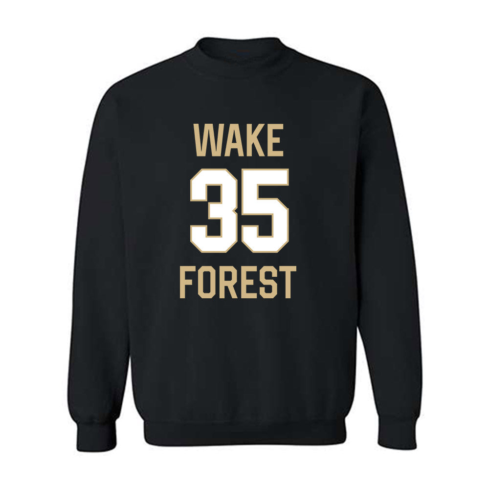 Wake Forest - NCAA Women's Basketball : Grace Galbavy - Sports Shersey Crewneck Sweatshirt-0