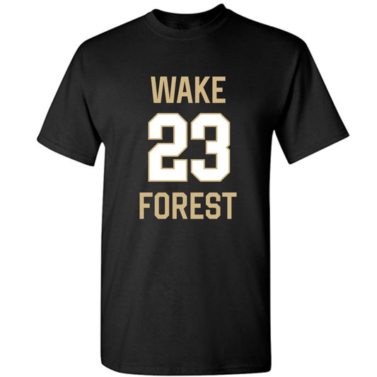 Wake Forest - NCAA Men's Basketball : Jaylen Cross - Sports Shersey T-Shirt-0