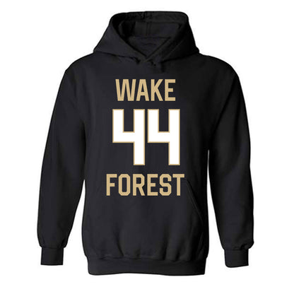 Wake Forest - NCAA Women's Basketball : Emily Johns - Sports Shersey Hooded Sweatshirt