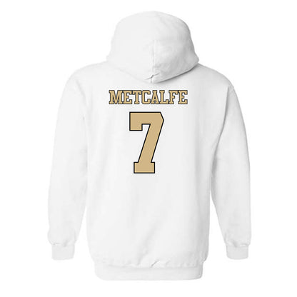 Wake Forest - NCAA Women's Basketball : Savannah Metcalfe - Sports Shersey Hooded Sweatshirt-1