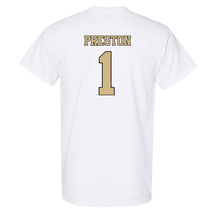 Wake Forest - NCAA Women's Basketball : Raven Preston - Sports Shersey T-Shirt-1