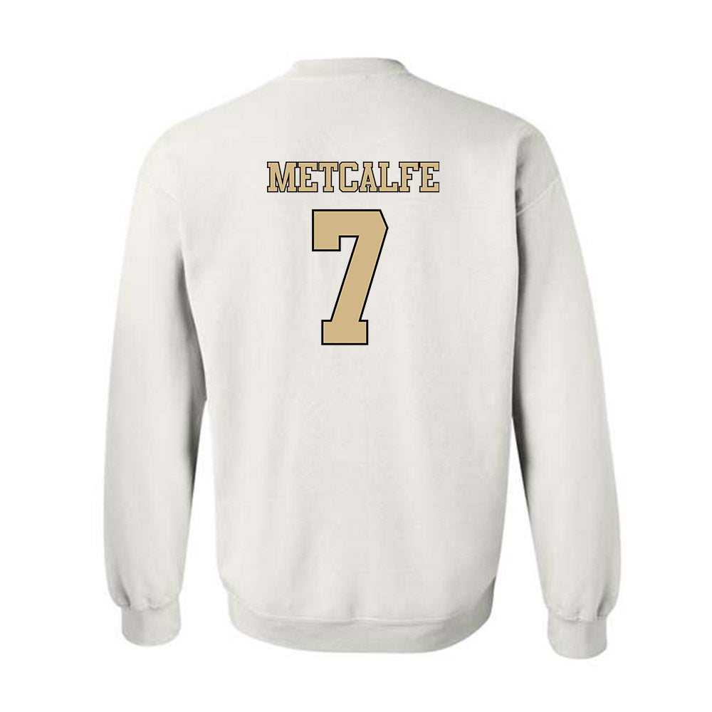 Wake Forest - NCAA Women's Basketball : Savannah Metcalfe - Sports Shersey Crewneck Sweatshirt-1