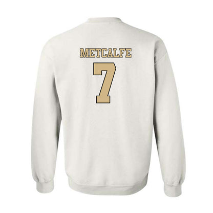 Wake Forest - NCAA Women's Basketball : Savannah Metcalfe - Sports Shersey Crewneck Sweatshirt-1