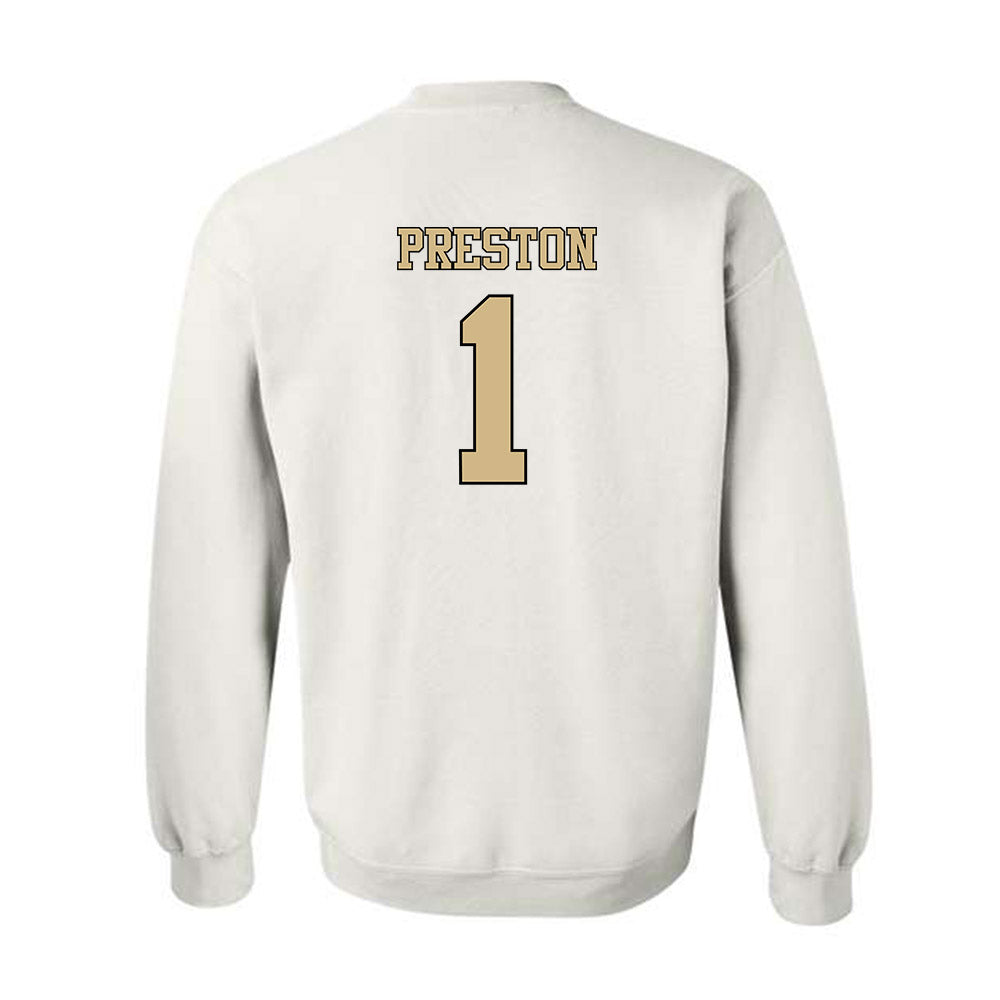 Wake Forest - NCAA Women's Basketball : Raven Preston - Sports Shersey Crewneck Sweatshirt-1