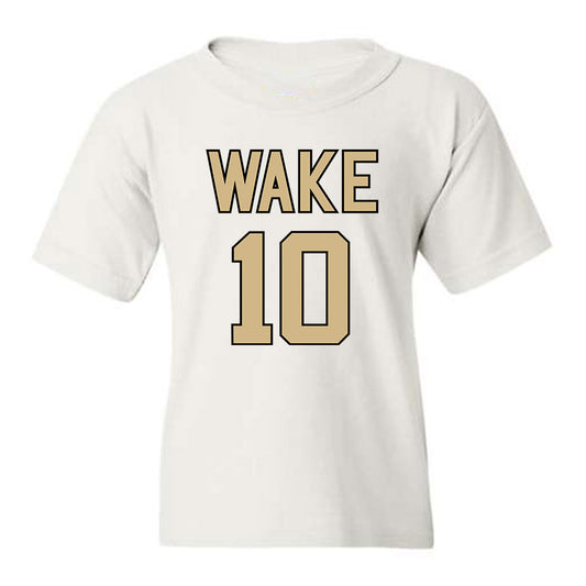 Wake Forest - NCAA Women's Basketball : Tamia Jones - Sports Shersey Youth T-Shirt