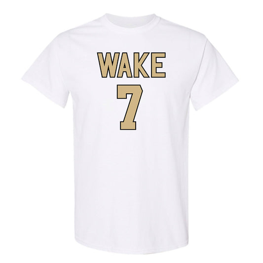 Wake Forest - NCAA Women's Basketball : Savannah Metcalfe - Sports Shersey T-Shirt-0
