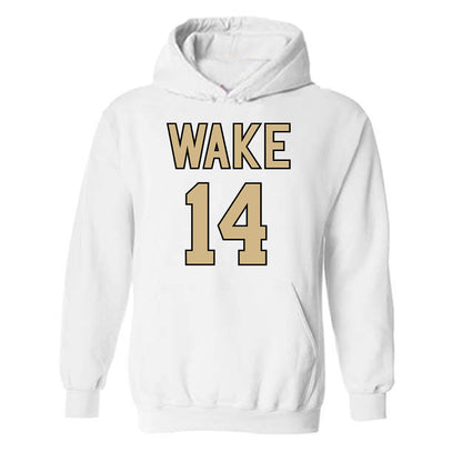 Wake Forest - NCAA Women's Basketball : Rylie Theuerkauf - Sports Shersey Hooded Sweatshirt