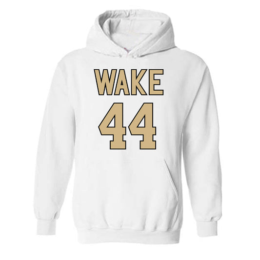 Wake Forest - NCAA Women's Basketball : Emily Johns - Sports Shersey Hooded Sweatshirt