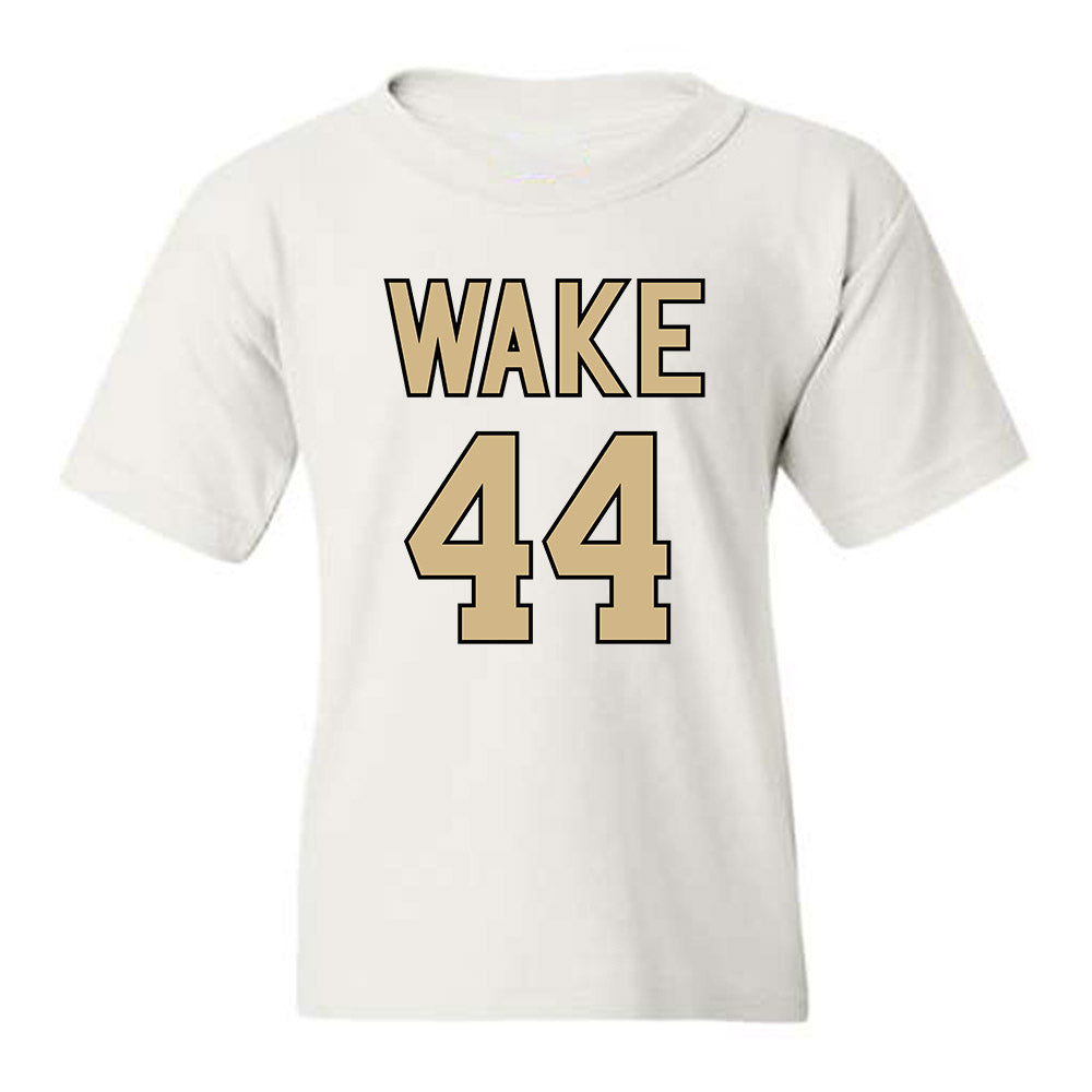 Wake Forest - NCAA Women's Basketball : Emily Johns - Sports Shersey Youth T-Shirt