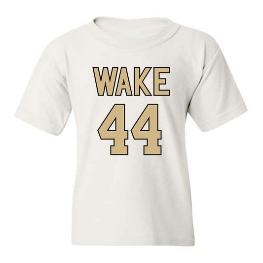 Wake Forest - NCAA Women's Basketball : Emily Johns - Sports Shersey Youth T-Shirt