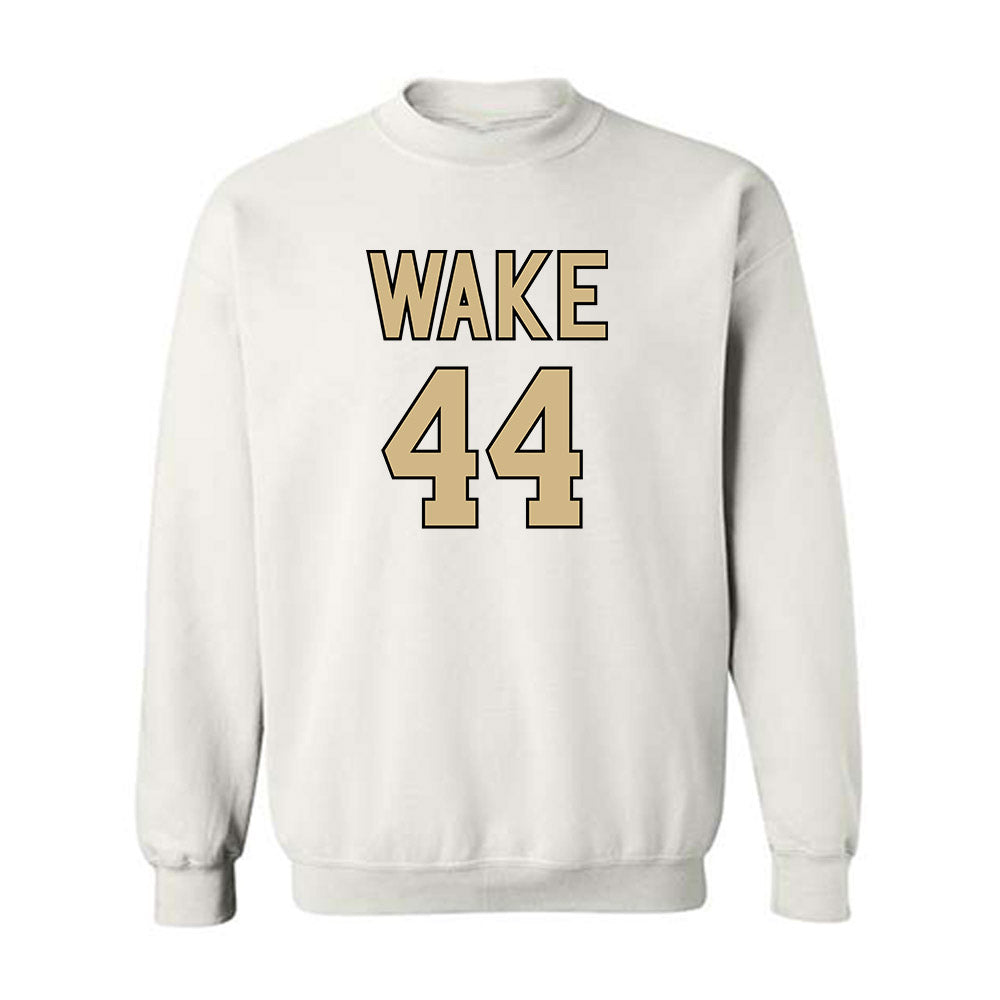 Wake Forest - NCAA Women's Basketball : Emily Johns - Sports Shersey Crewneck Sweatshirt-0