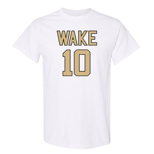 Wake Forest - NCAA Women's Basketball : Tamia Jones - Sports Shersey T-Shirt