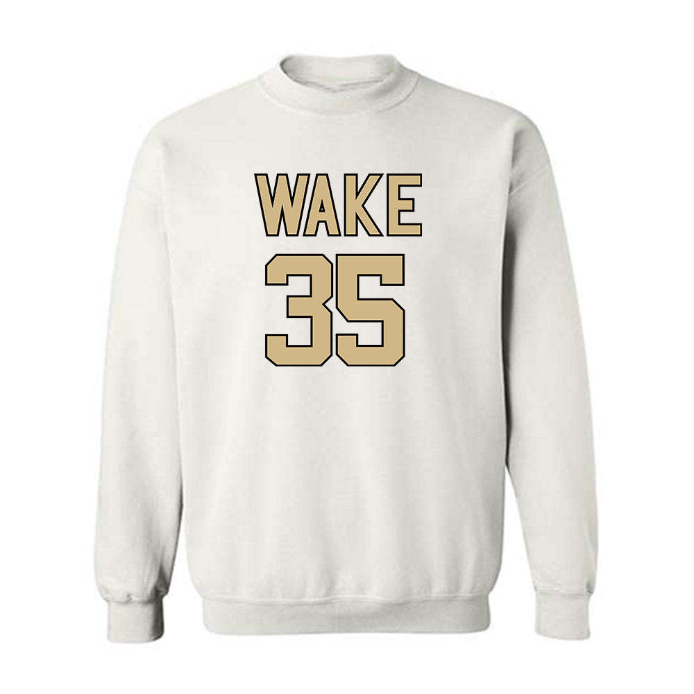 Wake Forest - NCAA Women's Basketball : Grace Galbavy - Sports Shersey Crewneck Sweatshirt-0