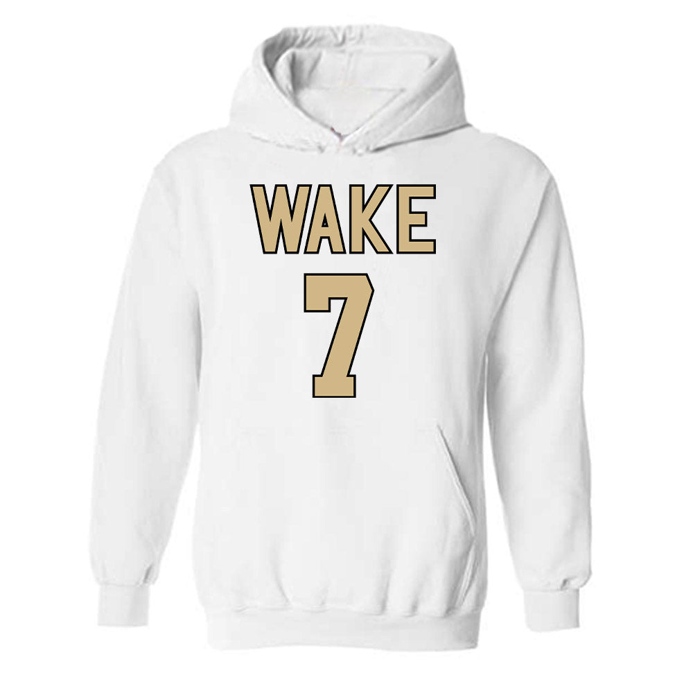 Wake Forest - NCAA Women's Basketball : Savannah Metcalfe - Sports Shersey Hooded Sweatshirt-0