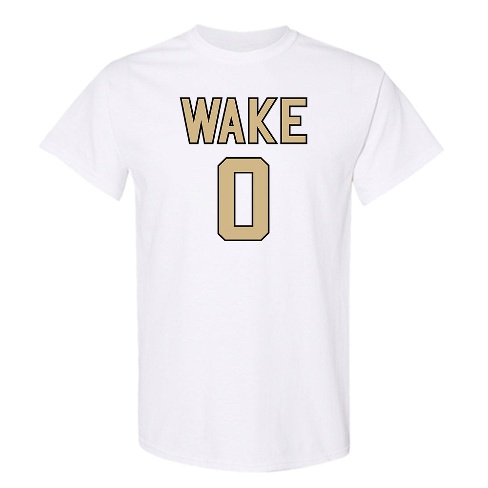 Wake Forest - NCAA Women's Basketball : Milan Brown - Sports Shersey T-Shirt-0