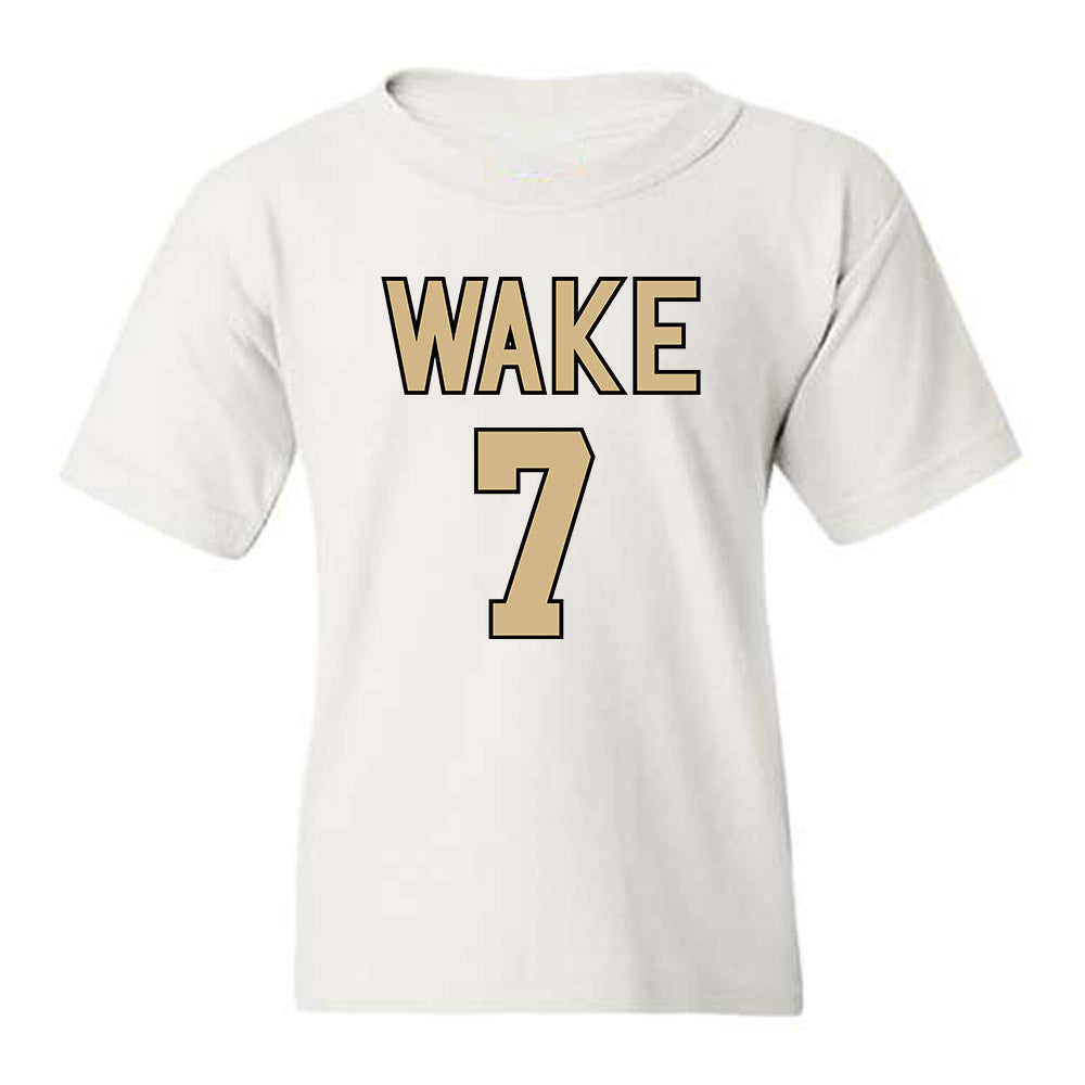 Wake Forest - NCAA Women's Basketball : Savannah Metcalfe - Sports Shersey Youth T-Shirt-0