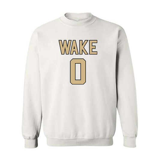 Wake Forest - NCAA Women's Basketball : Milan Brown - Sports Shersey Crewneck Sweatshirt-0