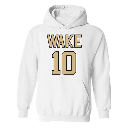 Wake Forest - NCAA Women's Basketball : Tamia Jones - Sports Shersey Hooded Sweatshirt