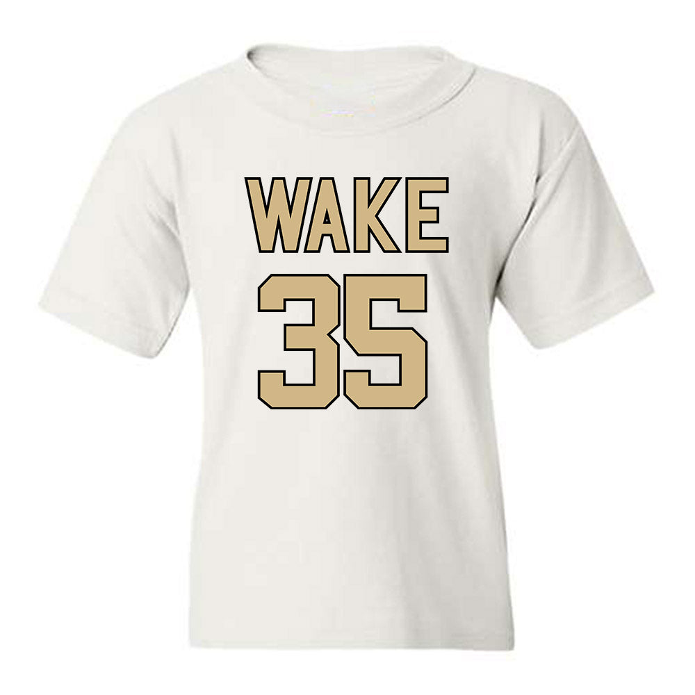Wake Forest - NCAA Women's Basketball : Grace Galbavy - Sports Shersey Youth T-Shirt-0