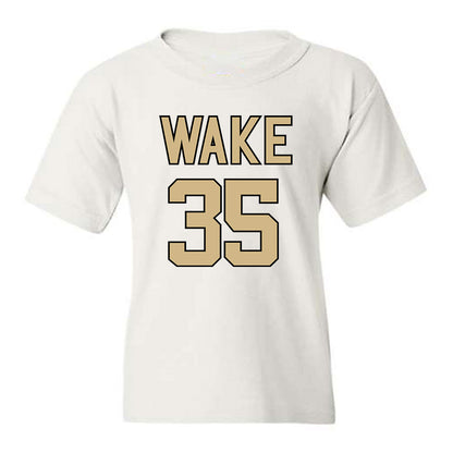 Wake Forest - NCAA Women's Basketball : Grace Galbavy - Sports Shersey Youth T-Shirt-0