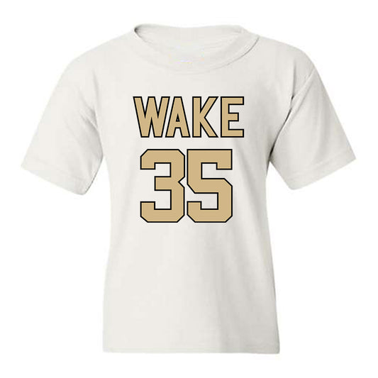 Wake Forest - NCAA Women's Basketball : Grace Galbavy - Sports Shersey Youth T-Shirt-0