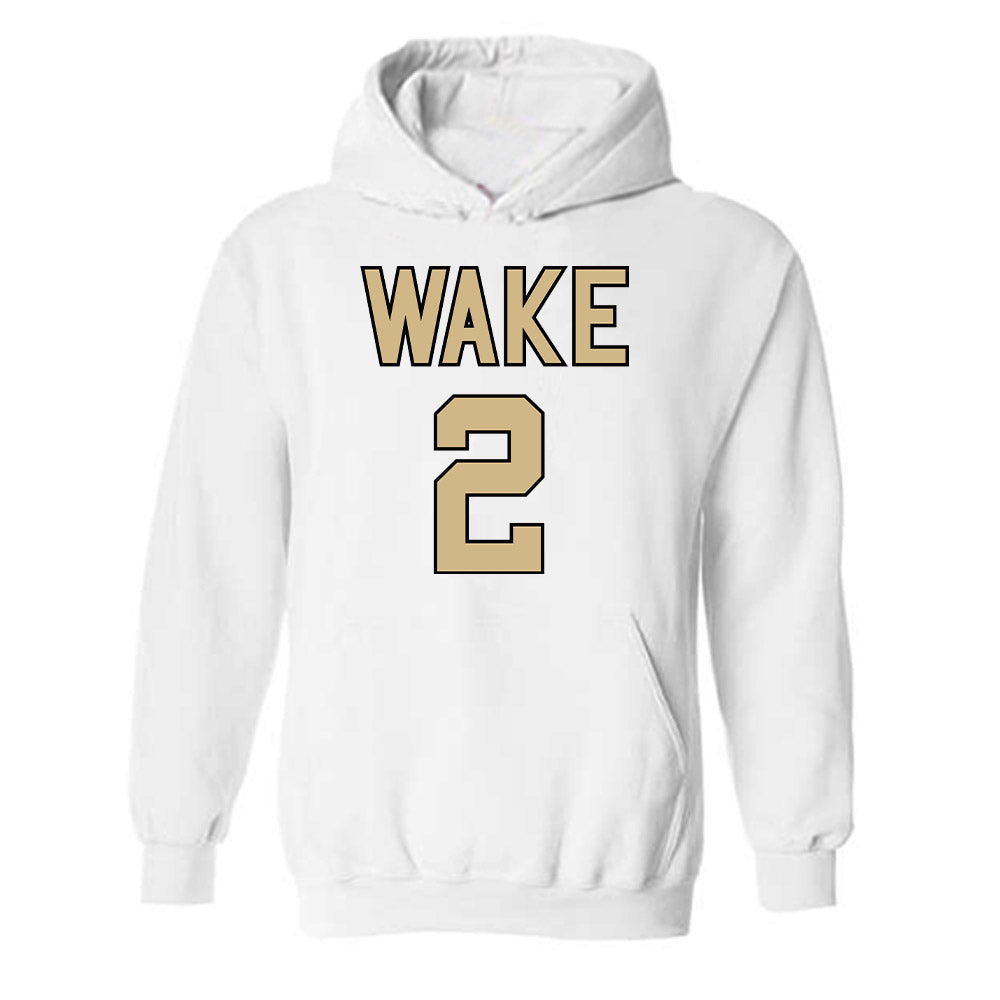 Wake Forest - NCAA Women's Basketball : Aurora Sorbye - Sports Shersey Hooded Sweatshirt