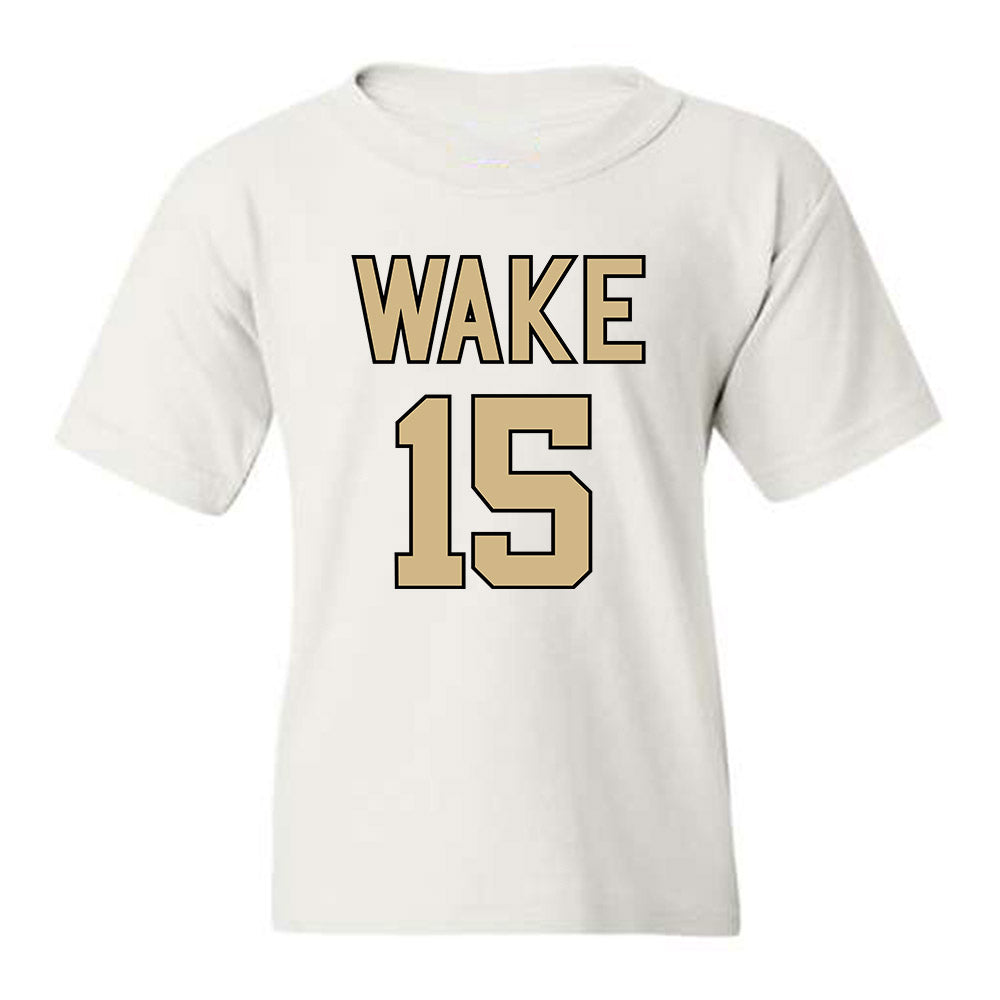 Wake Forest - NCAA Women's Basketball : Kennedy Moore - Sports Shersey Youth T-Shirt