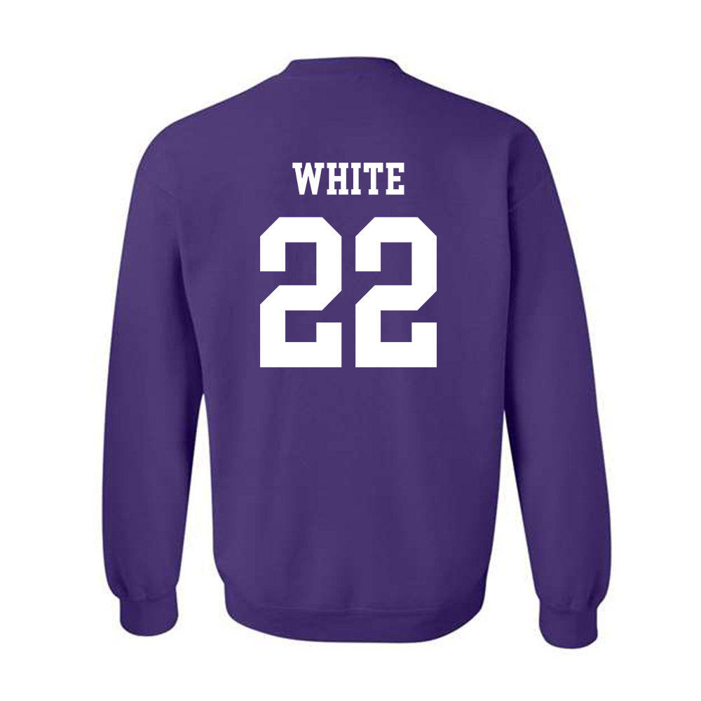 Kansas State - NCAA Women's Basketball : Ramiya White - Classic Shersey Crewneck Sweatshirt-1
