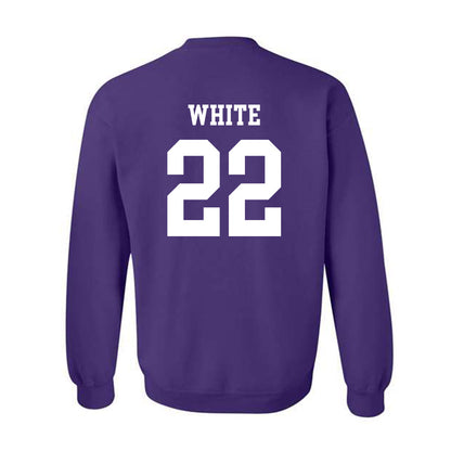 Kansas State - NCAA Women's Basketball : Ramiya White - Classic Shersey Crewneck Sweatshirt-1