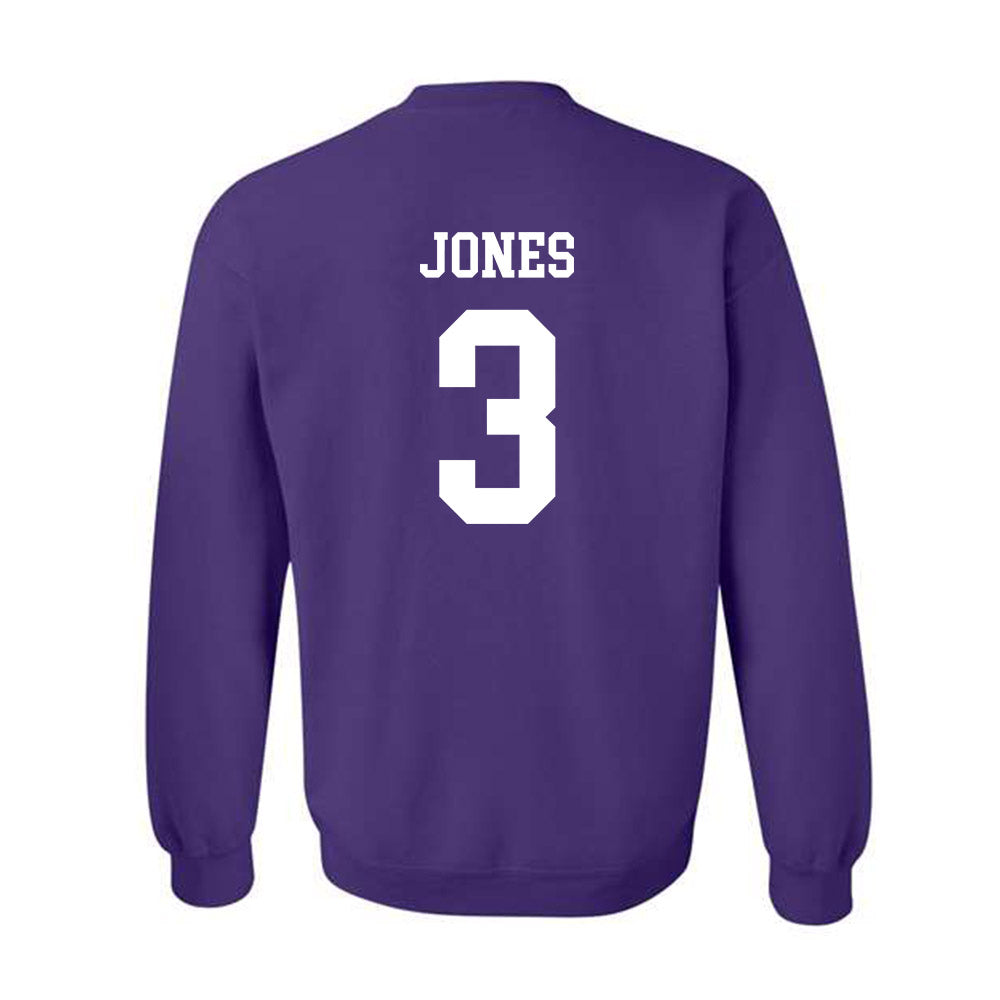 Kansas State - NCAA Men's Basketball : CJ Jones - Classic Shersey Crewneck Sweatshirt