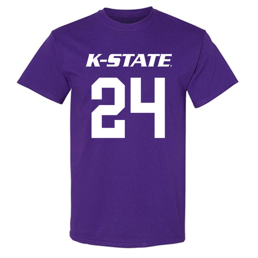 Kansas State - NCAA Women's Basketball : Jenessa Cotton - Classic Shersey T-Shirt-0