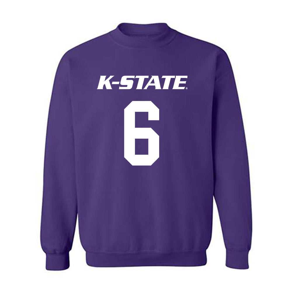 Kansas State - NCAA Women's Basketball : Gina Garcia Safont - Classic Shersey Crewneck Sweatshirt-0