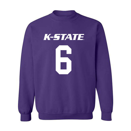 Kansas State - NCAA Women's Basketball : Gina Garcia Safont - Classic Shersey Crewneck Sweatshirt-0