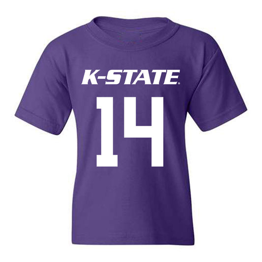 Kansas State - NCAA Men's Basketball : Achor Achor - Classic Shersey Youth T-Shirt