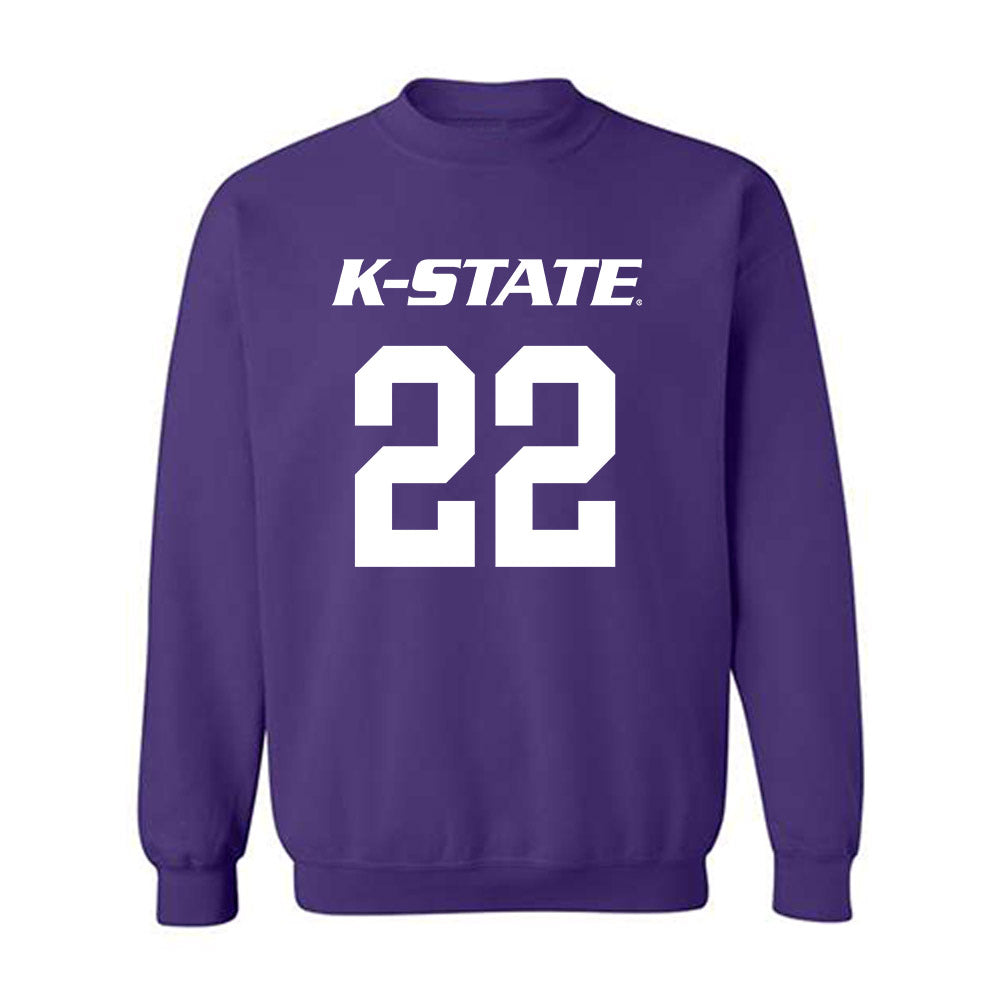 Kansas State - NCAA Men's Basketball : Dorin Buca - Classic Shersey Crewneck Sweatshirt-0