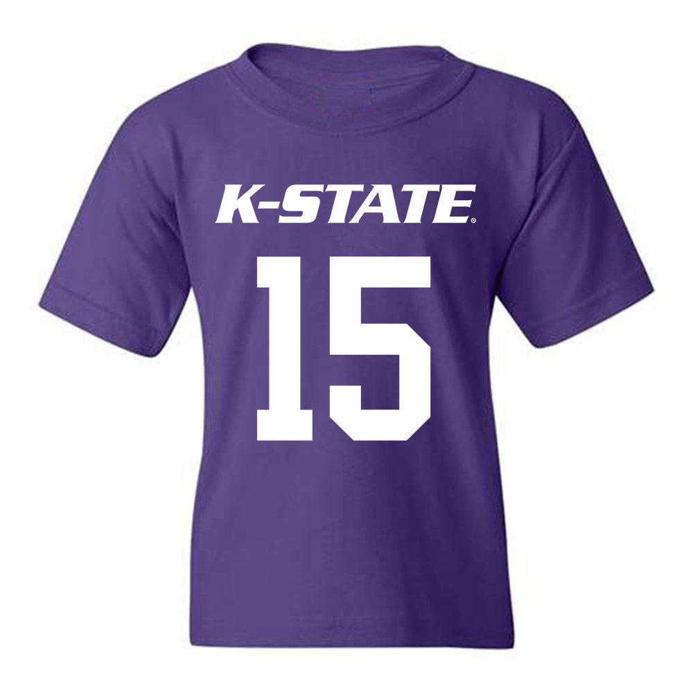 Kansas State - NCAA Men's Basketball : Taj Manning - Classic Shersey Youth T-Shirt