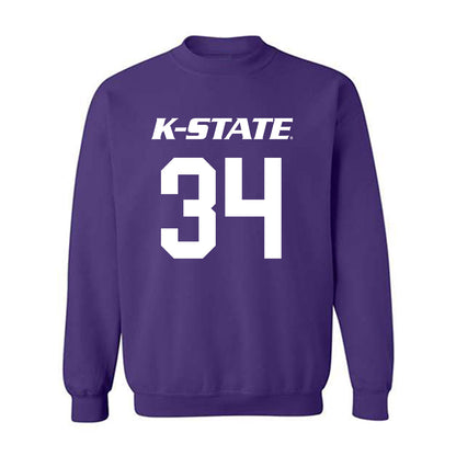 Kansas State - NCAA Women's Basketball : Tess Heal - Classic Shersey Crewneck Sweatshirt-0