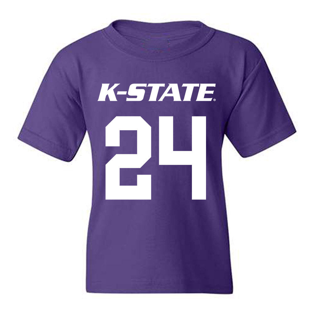 Kansas State - NCAA Women's Basketball : Jenessa Cotton - Classic Shersey Youth T-Shirt-0