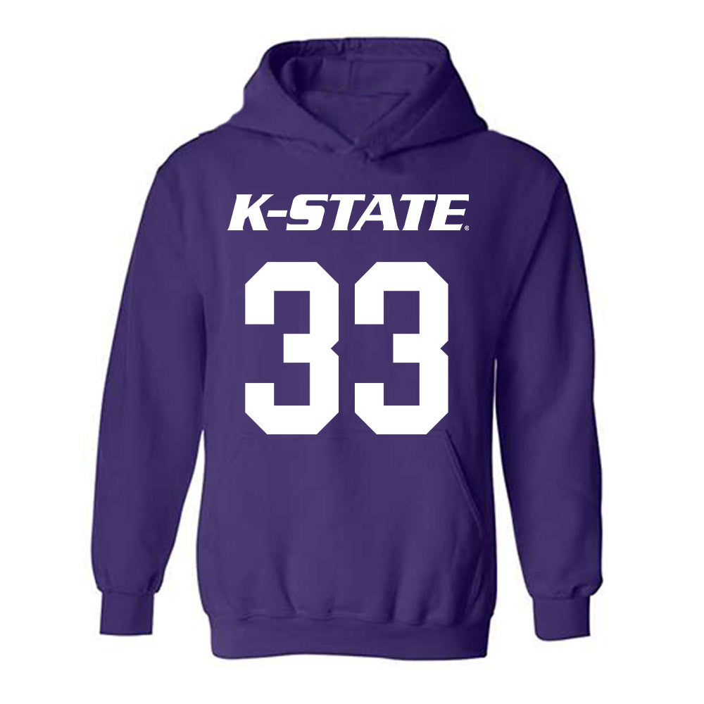 Kansas State - NCAA Men's Basketball : Coleman Hawkins - Classic Shersey Hooded Sweatshirt