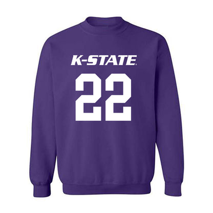 Kansas State - NCAA Women's Basketball : Ramiya White - Classic Shersey Crewneck Sweatshirt-0