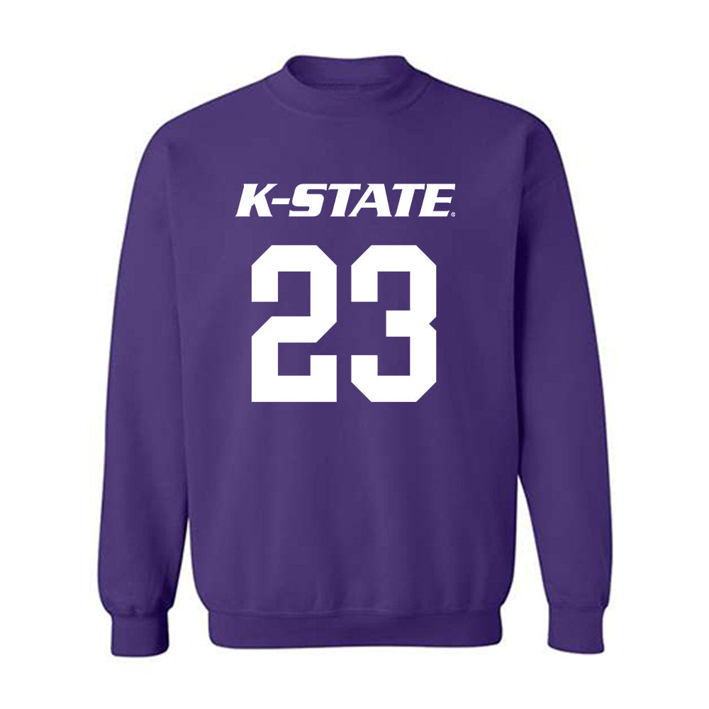 Kansas State - NCAA Women's Basketball : jordan speiser - Classic Shersey Crewneck Sweatshirt-0