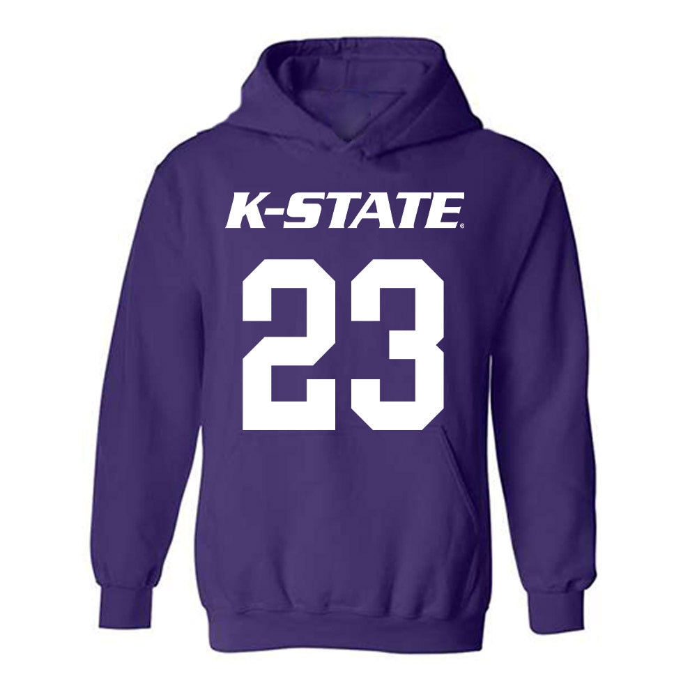 Kansas State - NCAA Women's Basketball : jordan speiser - Classic Shersey Hooded Sweatshirt-0