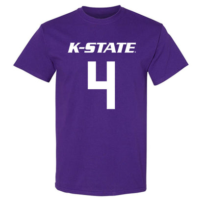 Kansas State - NCAA Men's Basketball : Pj Haggerty - Classic Shersey T-Shirt-0