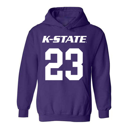 Kansas State - NCAA Men's Basketball : Stephen Osei - Classic Shersey Hooded Sweatshirt-0
