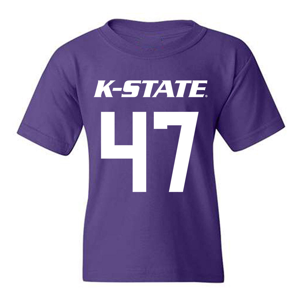 Kansas State - NCAA Men's Basketball : Andrej Kostic - Classic Shersey Youth T-Shirt-0
