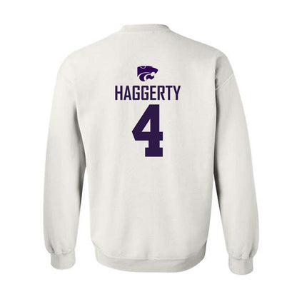 Kansas State - NCAA Men's Basketball : Pj Haggerty - Classic Shersey Crewneck Sweatshirt-1