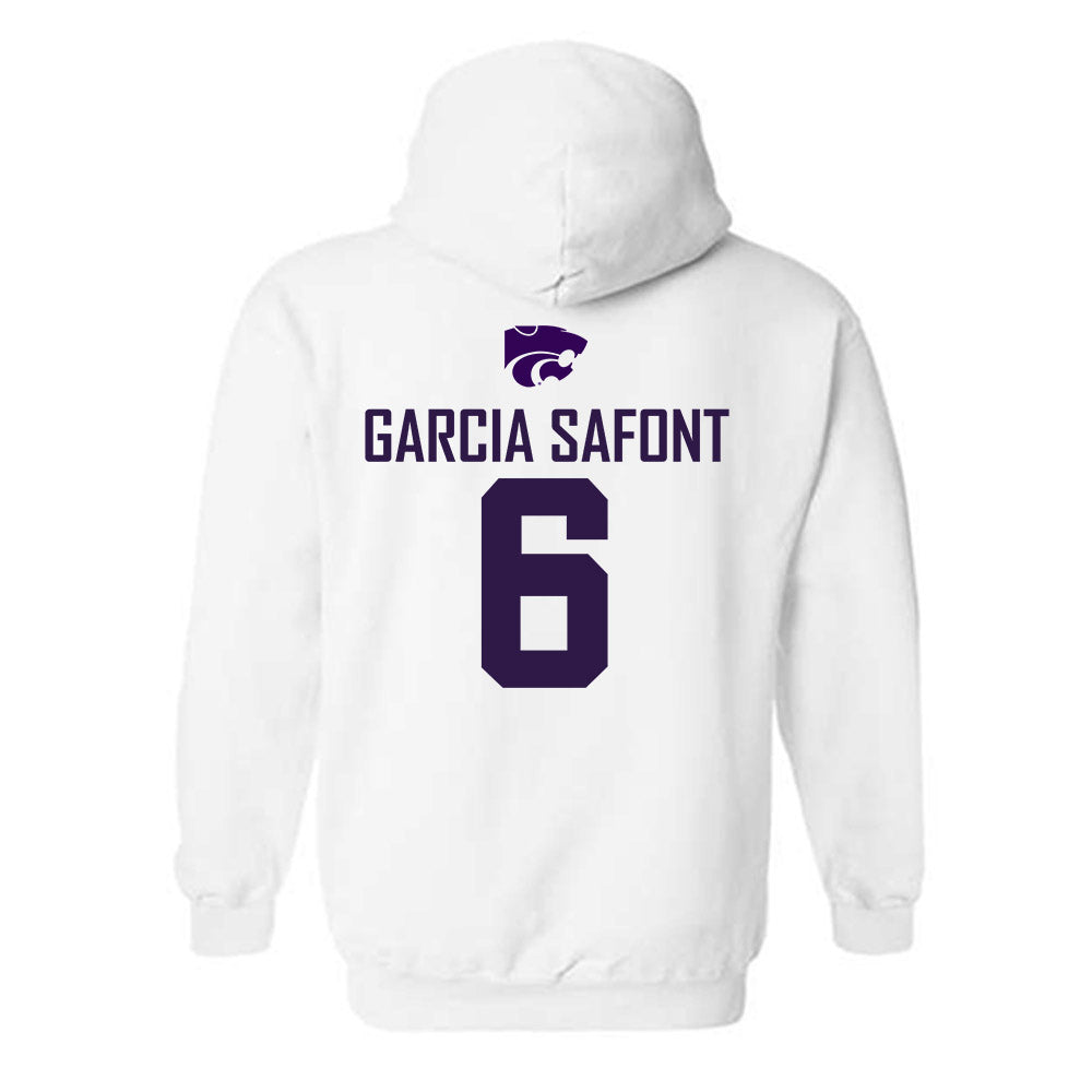 Kansas State - NCAA Women's Basketball : Gina Garcia Safont - Classic Shersey Hooded Sweatshirt-1